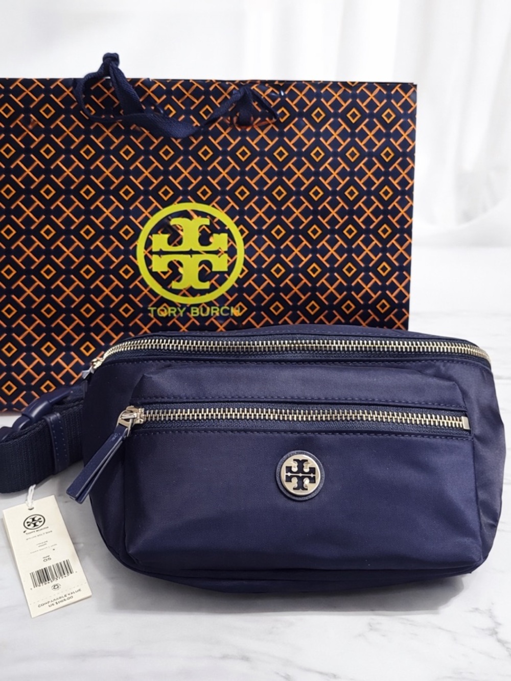 Tory Burch Nylon Fanny Pack Belt Bag— New Arrival
